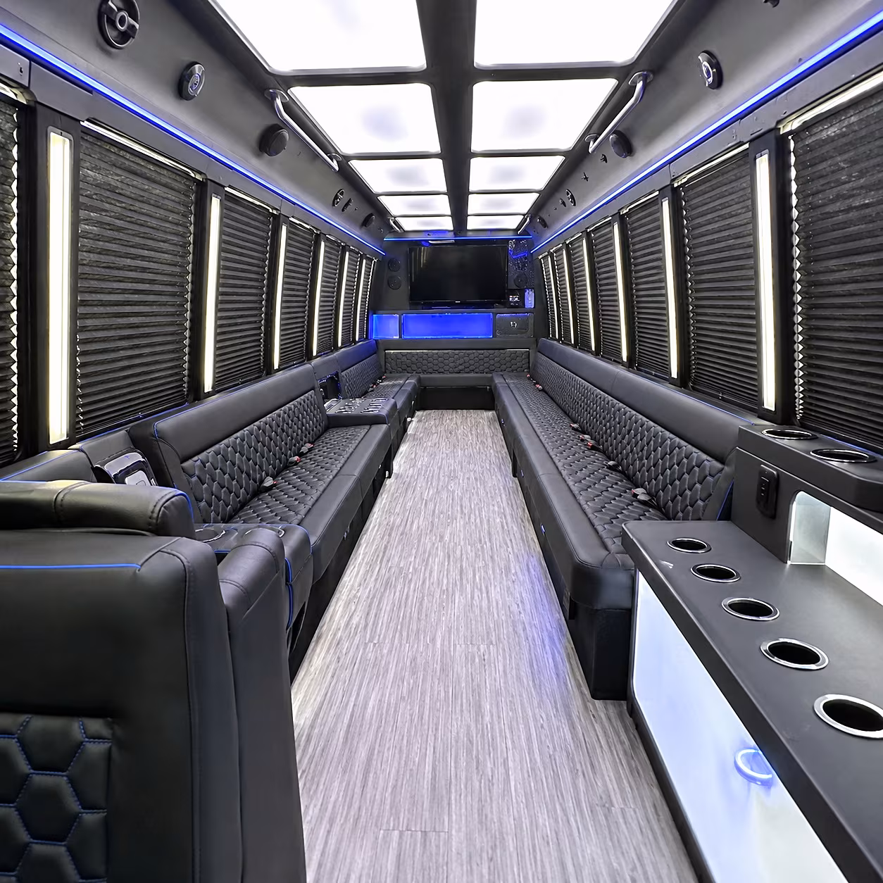 bus rentals for lake charles school sporting events and athletic travel
