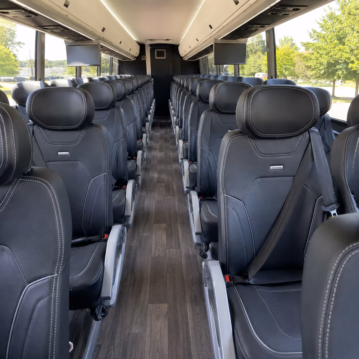 charter buses for corporate sporting events and client entertainment in lake charles