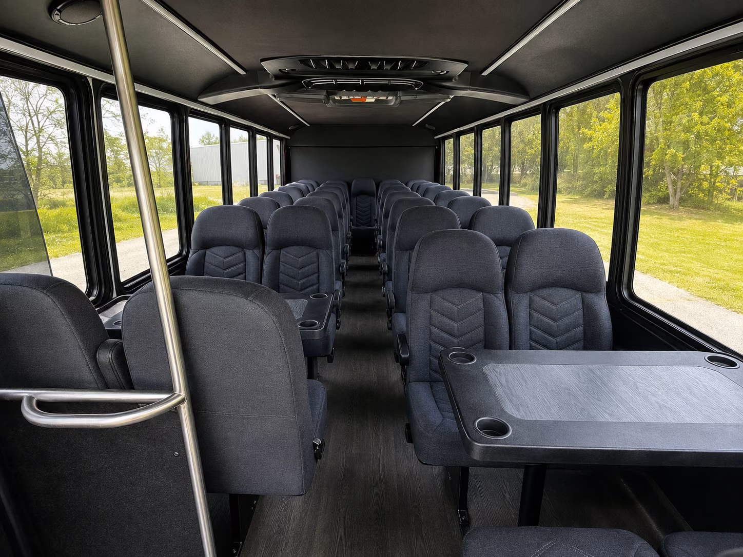lake charles 20 passenger minibus inside