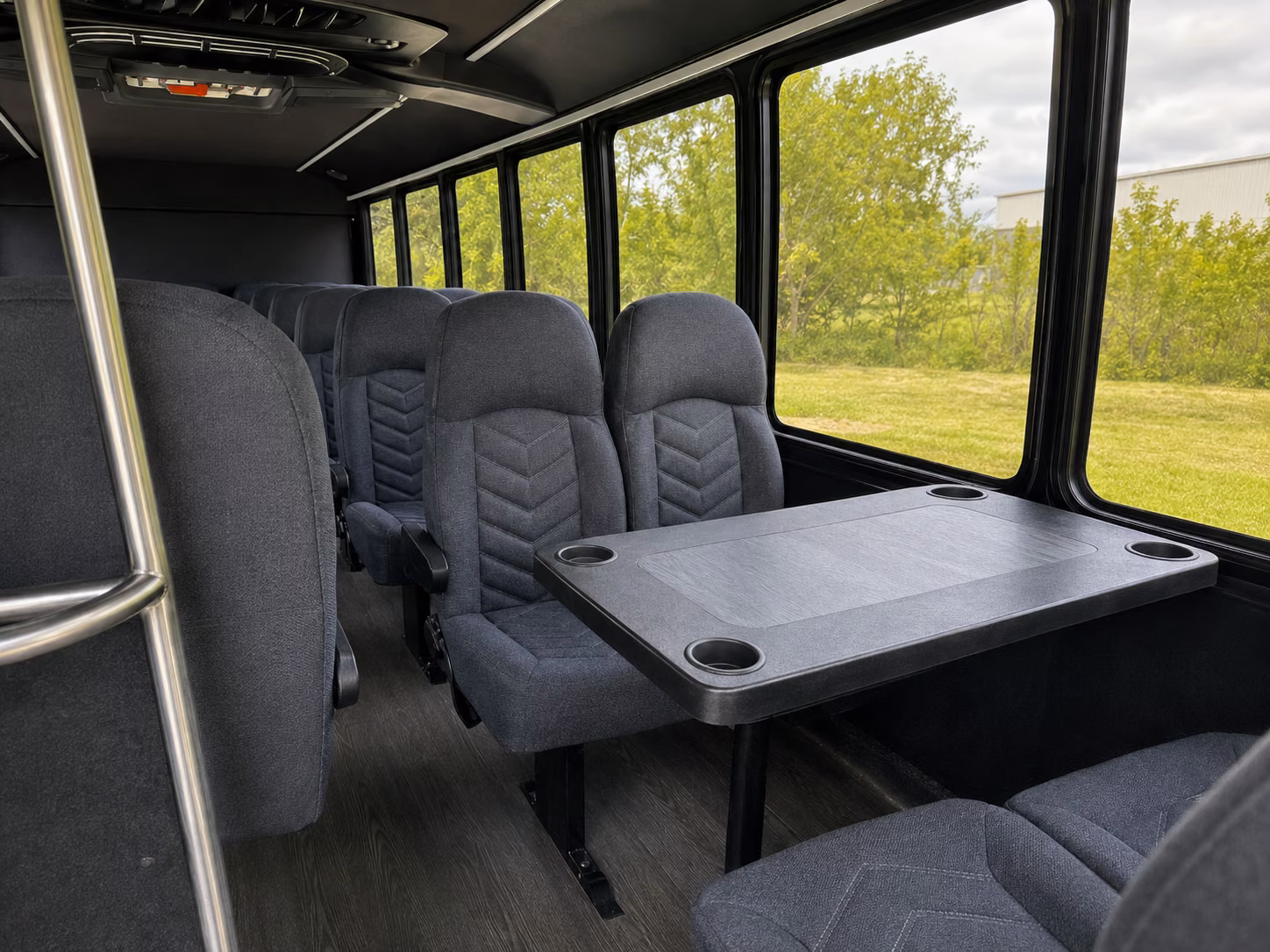 lake charles 20 passenger minibus interior
