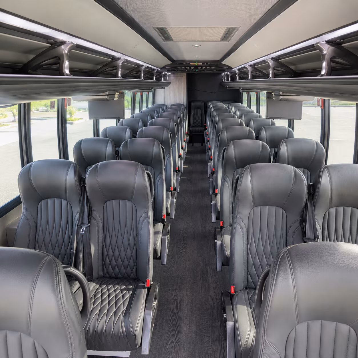 lake charles 25 passenger minibus inside