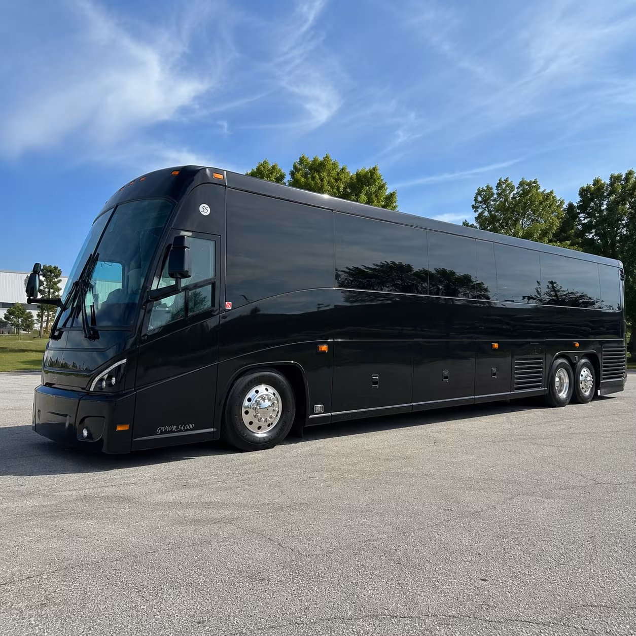 lake charles 47 passenger charter bus