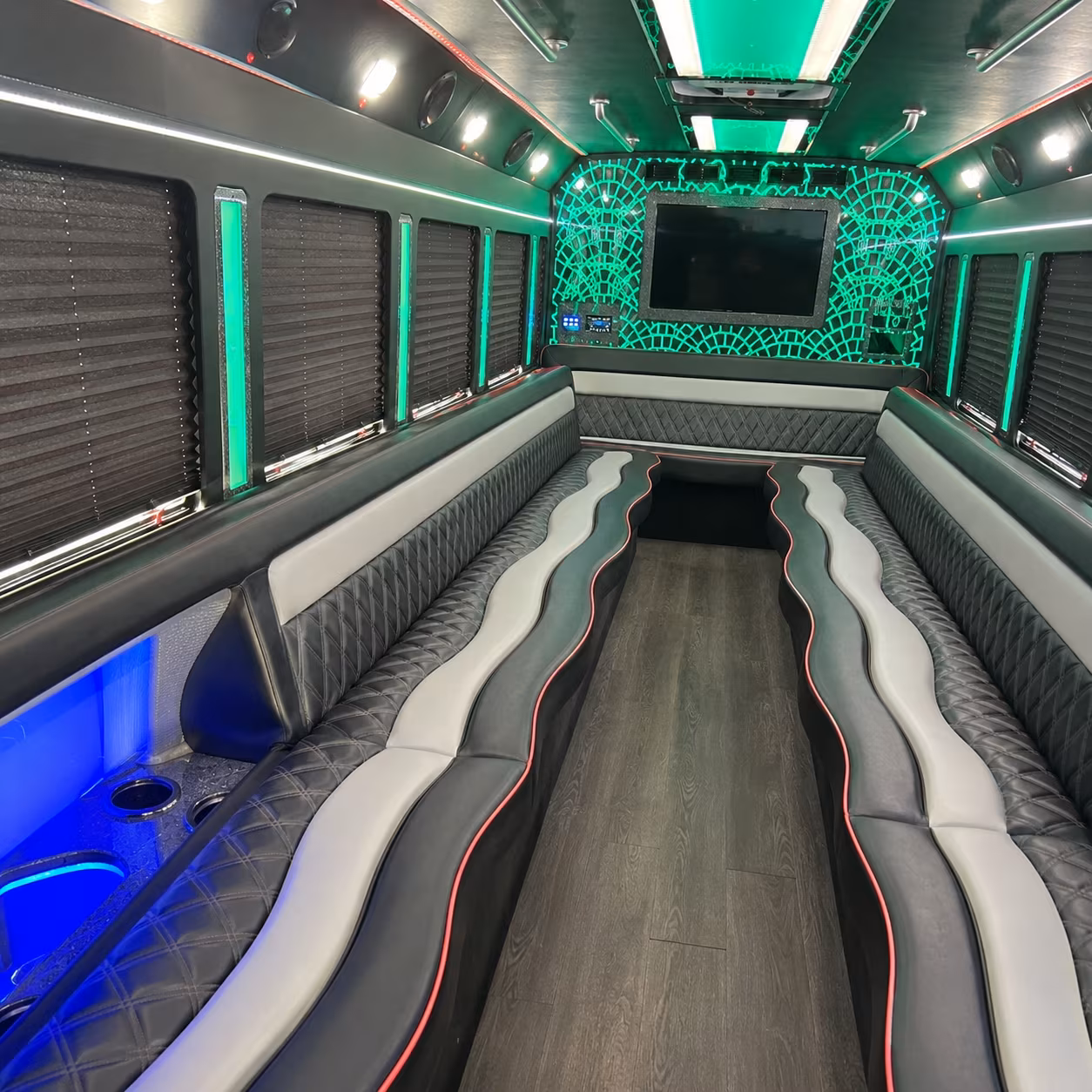 lake charles concert party bus rental