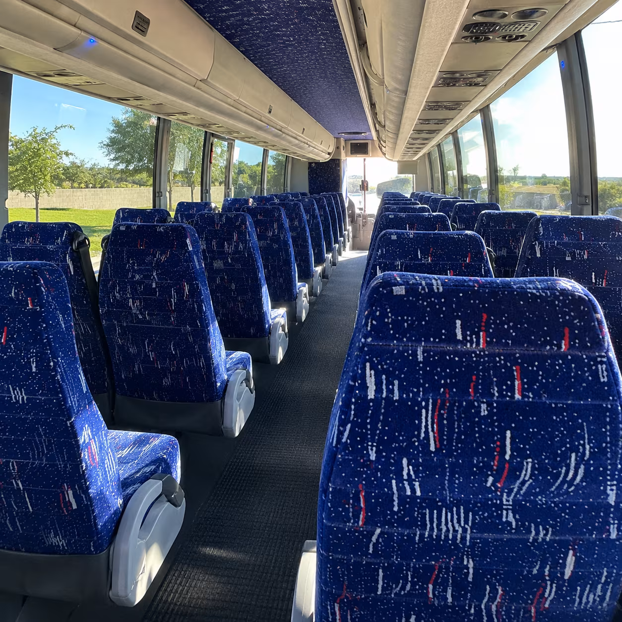 lake charles corporate transportation onboard seating