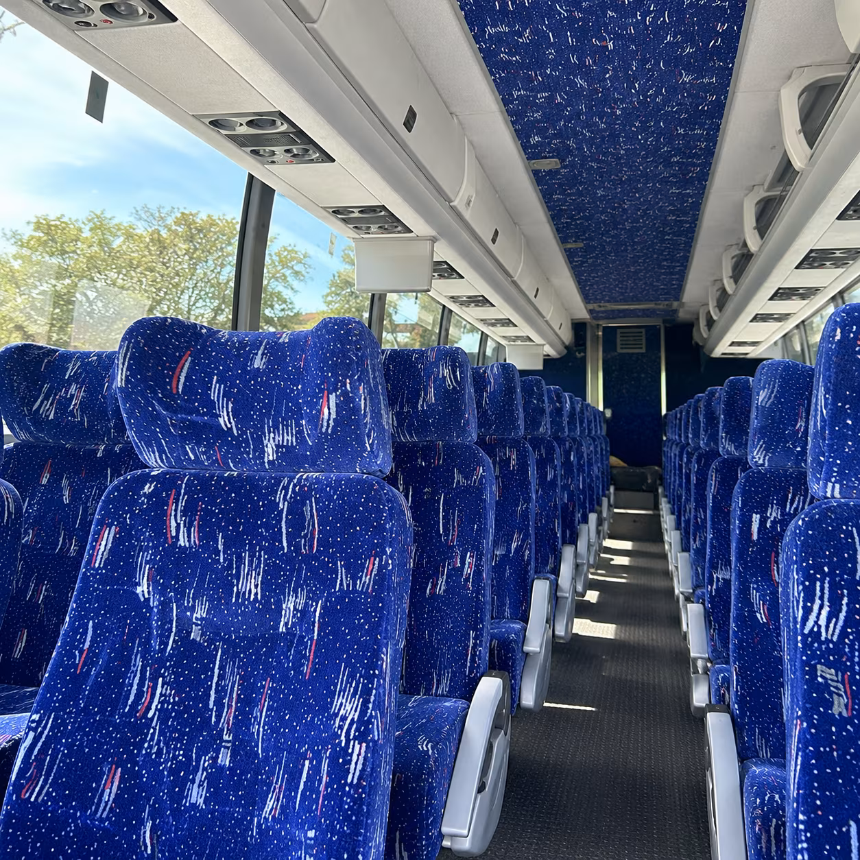 lake charles long distance charter bus rental