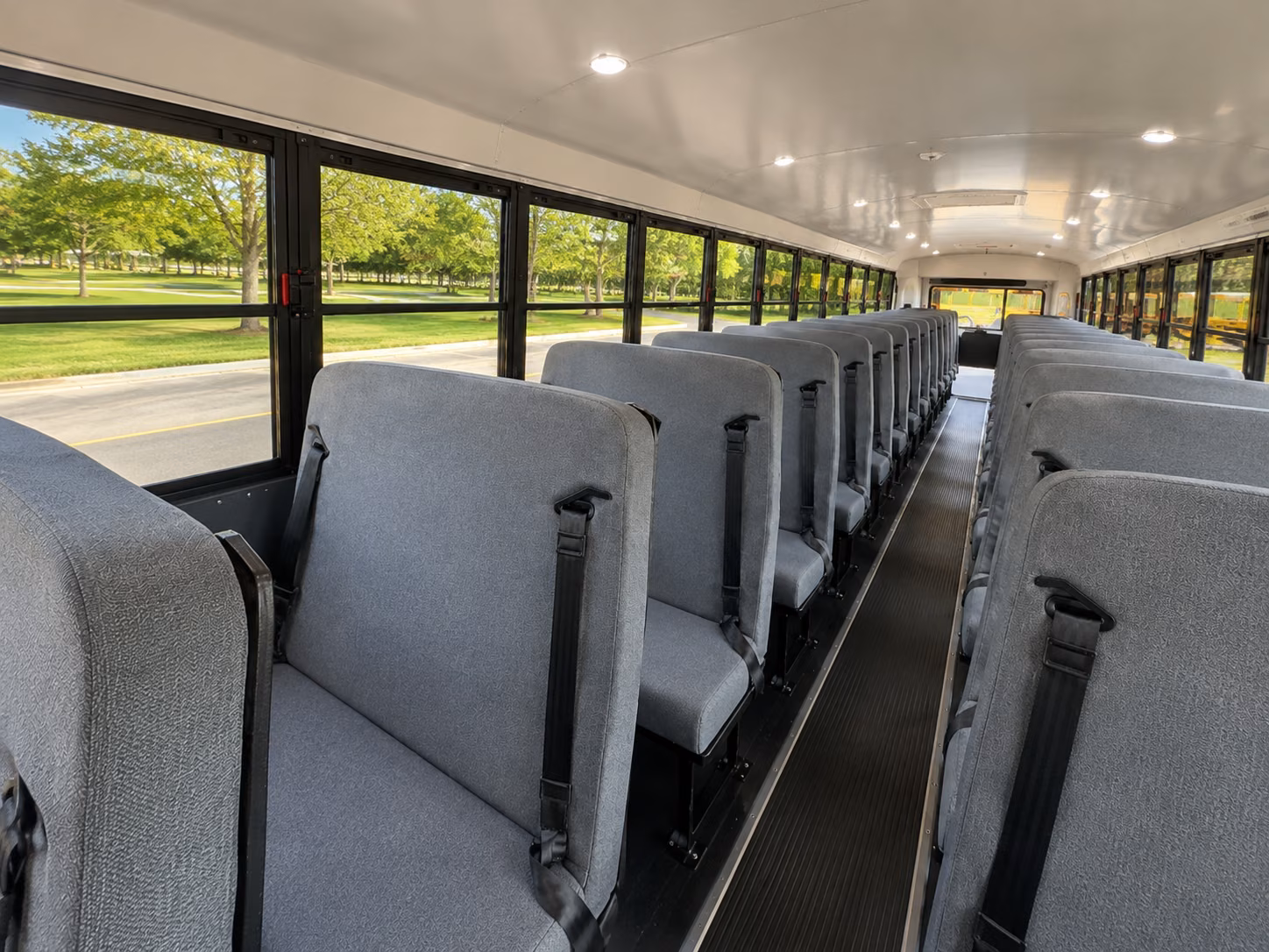 lake charles school bus interior